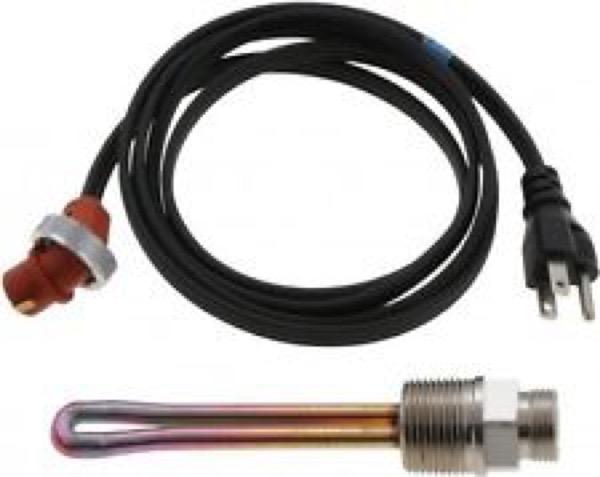ENGINE HEATER - 1500W 120V, 1" NPT (CATERPILLAR, DETROIT DIESEL)