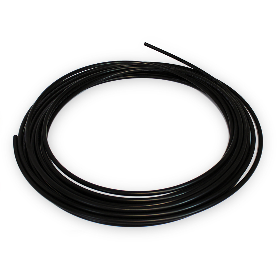 NYLON TUBING 1/4"ODX 1000'COIL BLACK