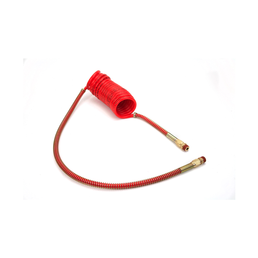 15' COILED NYLON-EMERGENCY, 14" LEAD