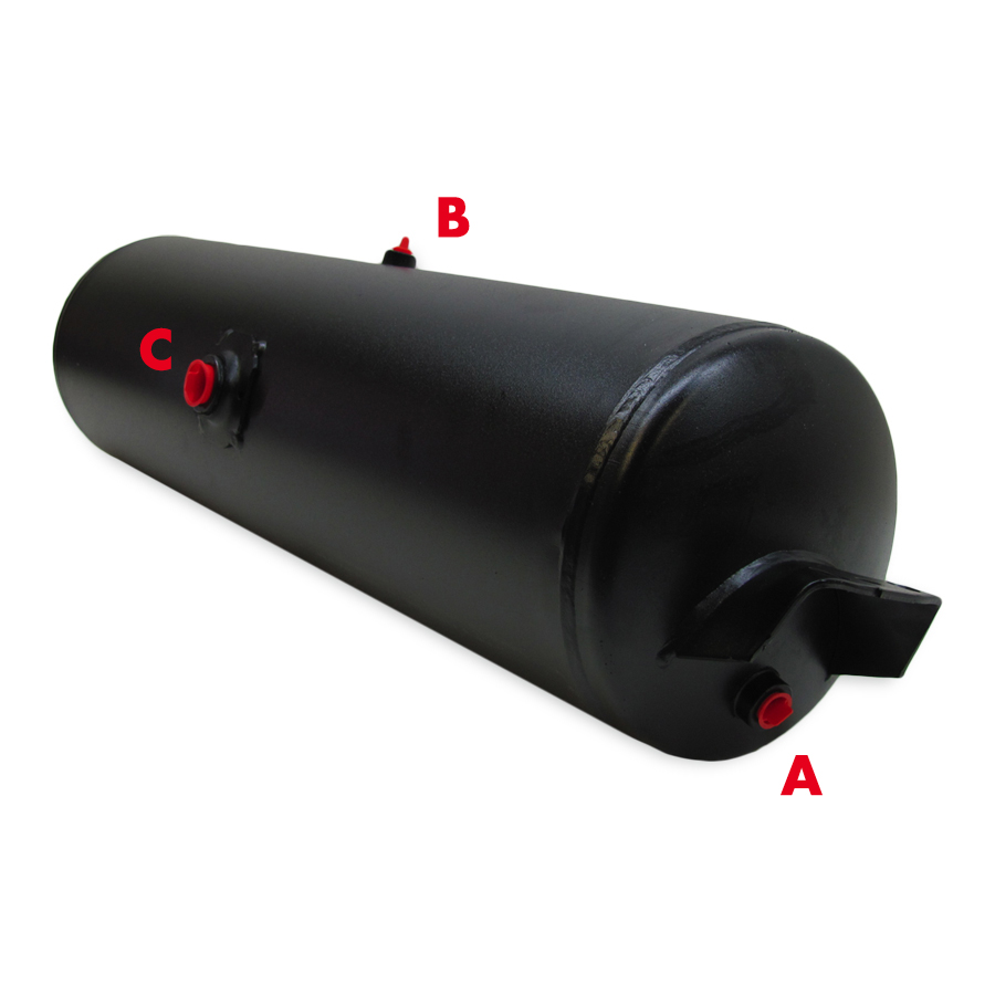 AIR TANK 8" DIA.1425 CU.IN