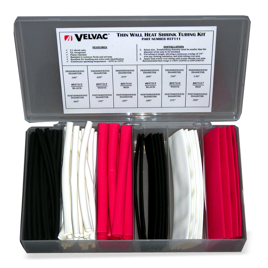 THIN WALL HEAT SHRINK TUBING KIT