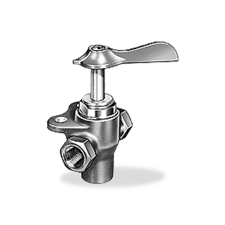 3-WAY FUEL COCK VALVE 1/4 FPT