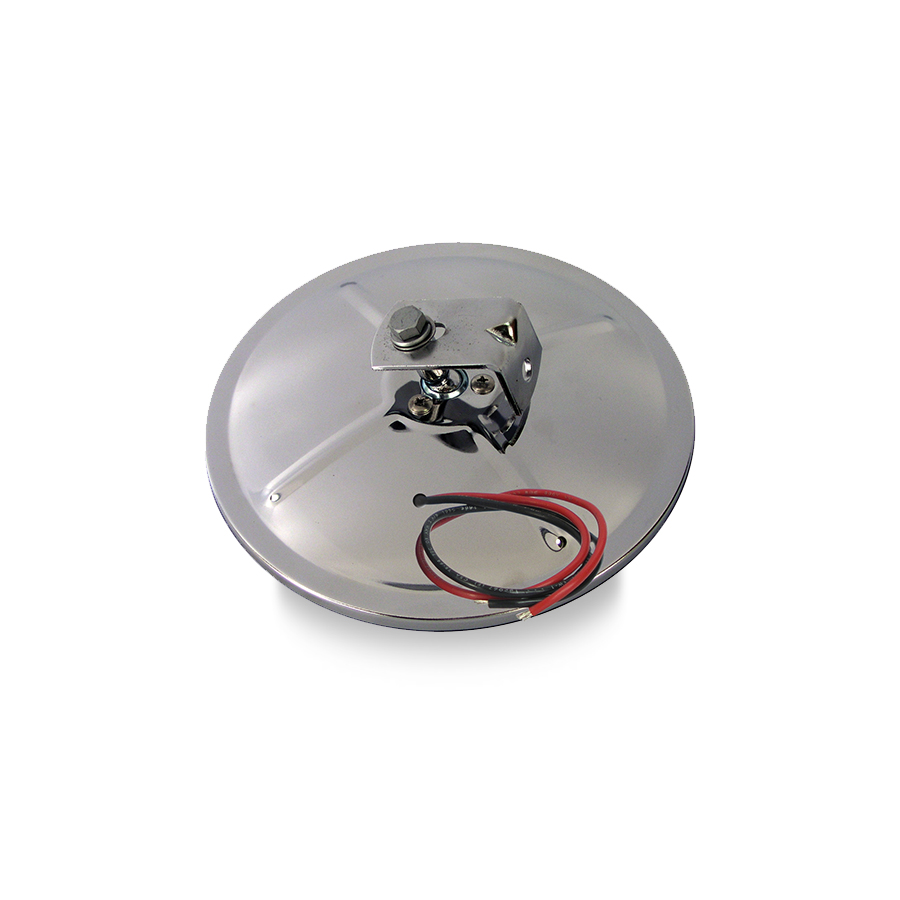 8.5"SS CONVEX HD HTD,SS CENTER MOUNT