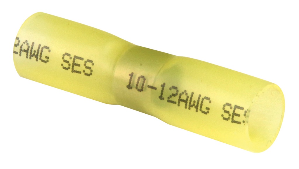 Terminal Yel 12-10 Butt-Solder