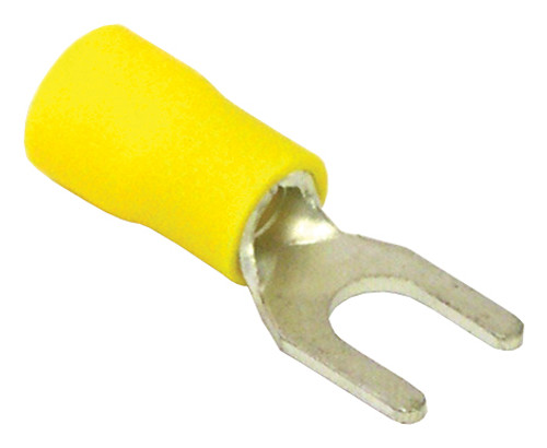 Terminal Yellow12-10 Spade #8