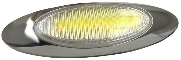 CLR/MKR, M1 LITE KIT, YELLOW W/ CLEAR LENS (00212336)