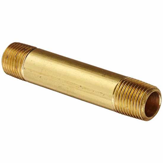 1/8 x 2" Brass Nipple